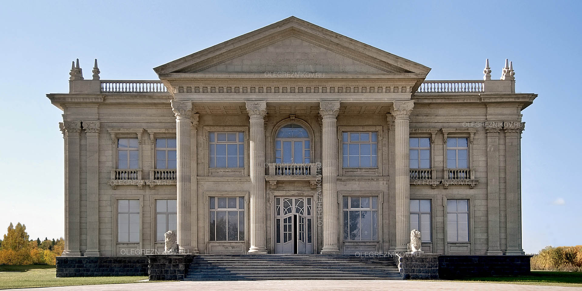 Дом со львами. Архитектурная студия Олега Резникова.